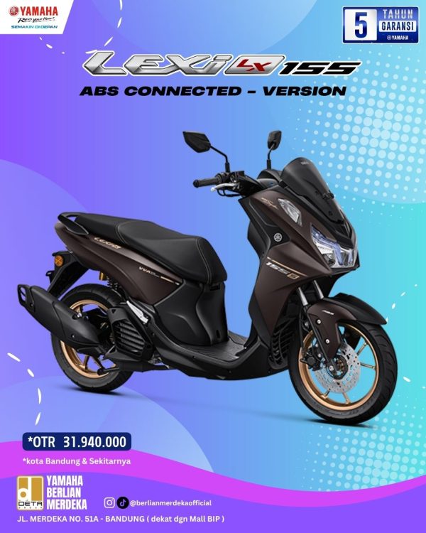 Promo Yamaha Lexi LX ABS Connected
