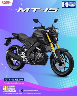 Alternative view of Promo Yamaha MT 15