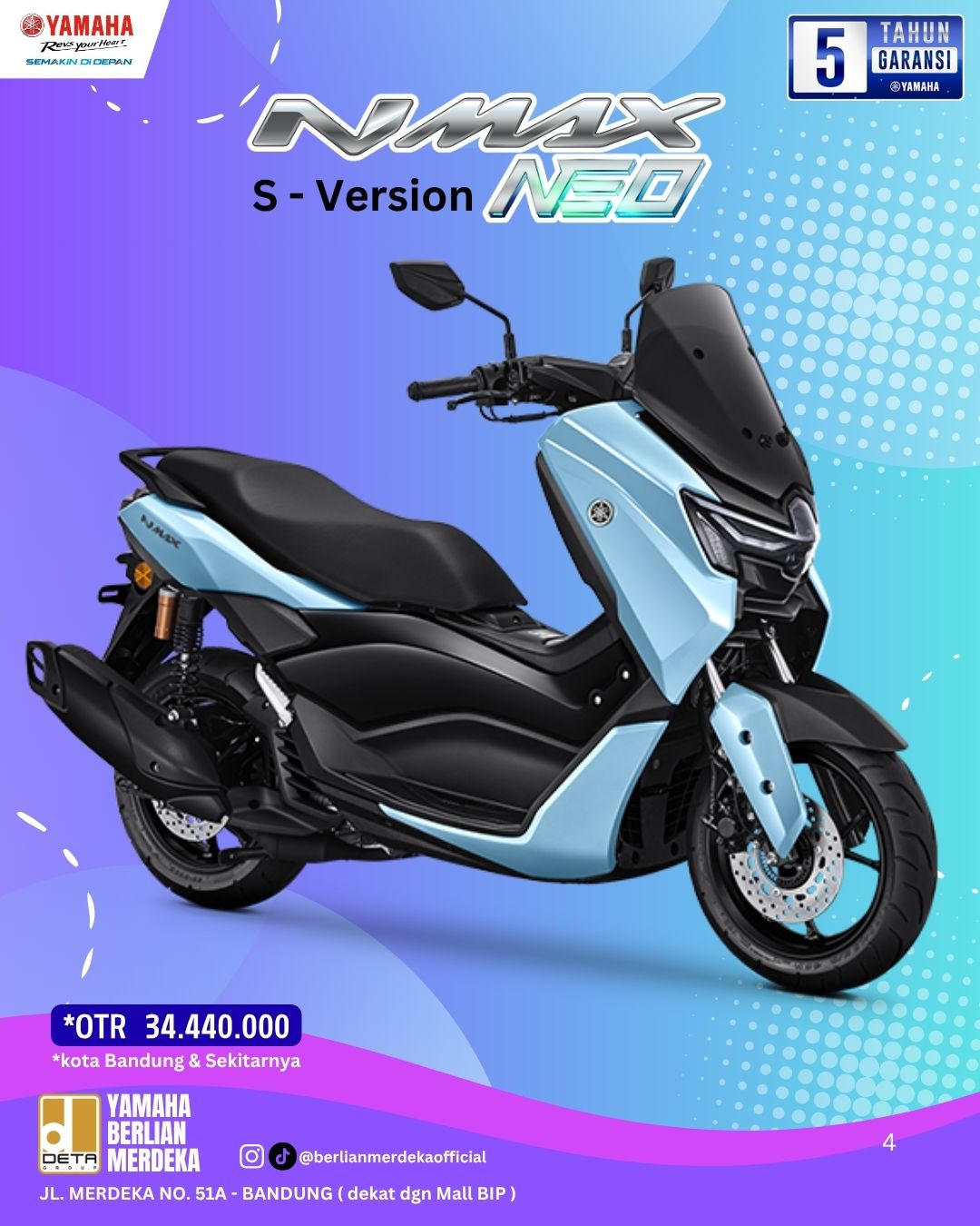Promo Yamaha Nmax Neo S - Image 2