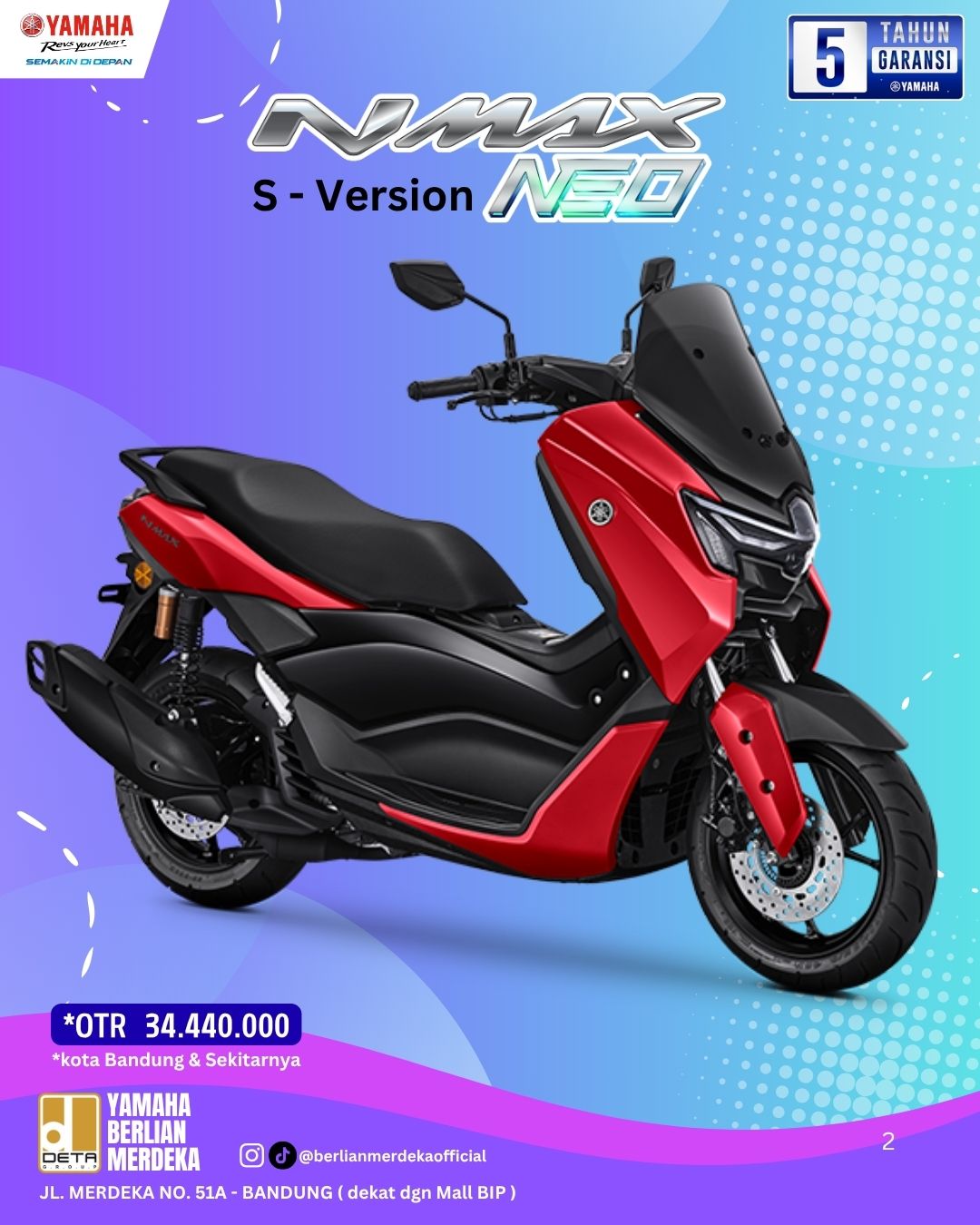 Promo Yamaha Nmax Neo S - Image 5
