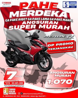 Promo Yamaha Aerox Alpha Standard