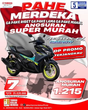 Promo Yamaha Aerox Alpha Cybercity