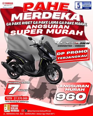 Promo Yamaha Lexi LX Connected