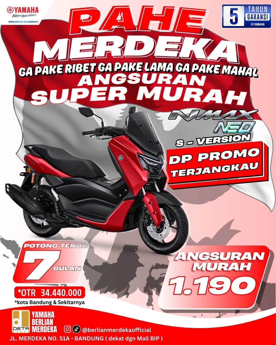 Promo Yamaha Nmax Neo S