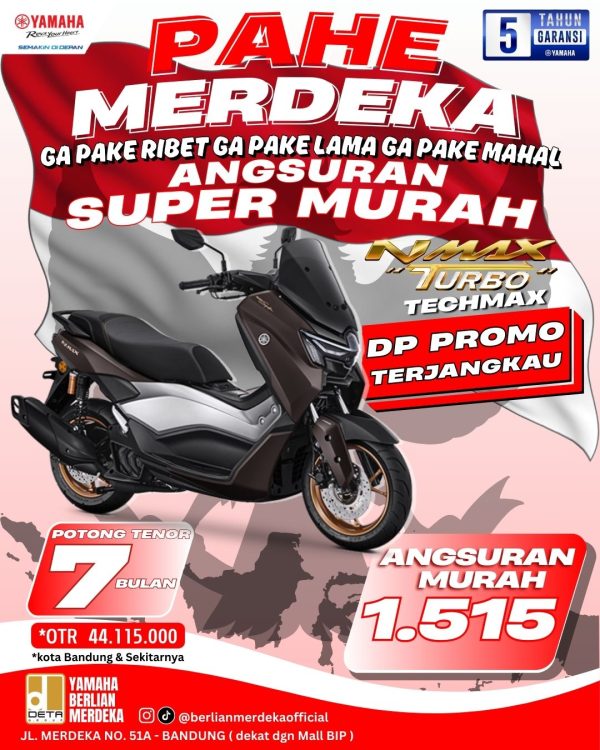 Promo Yamaha Nmax Turbo TechMax