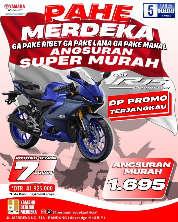Promo Yamaha R15 Connected