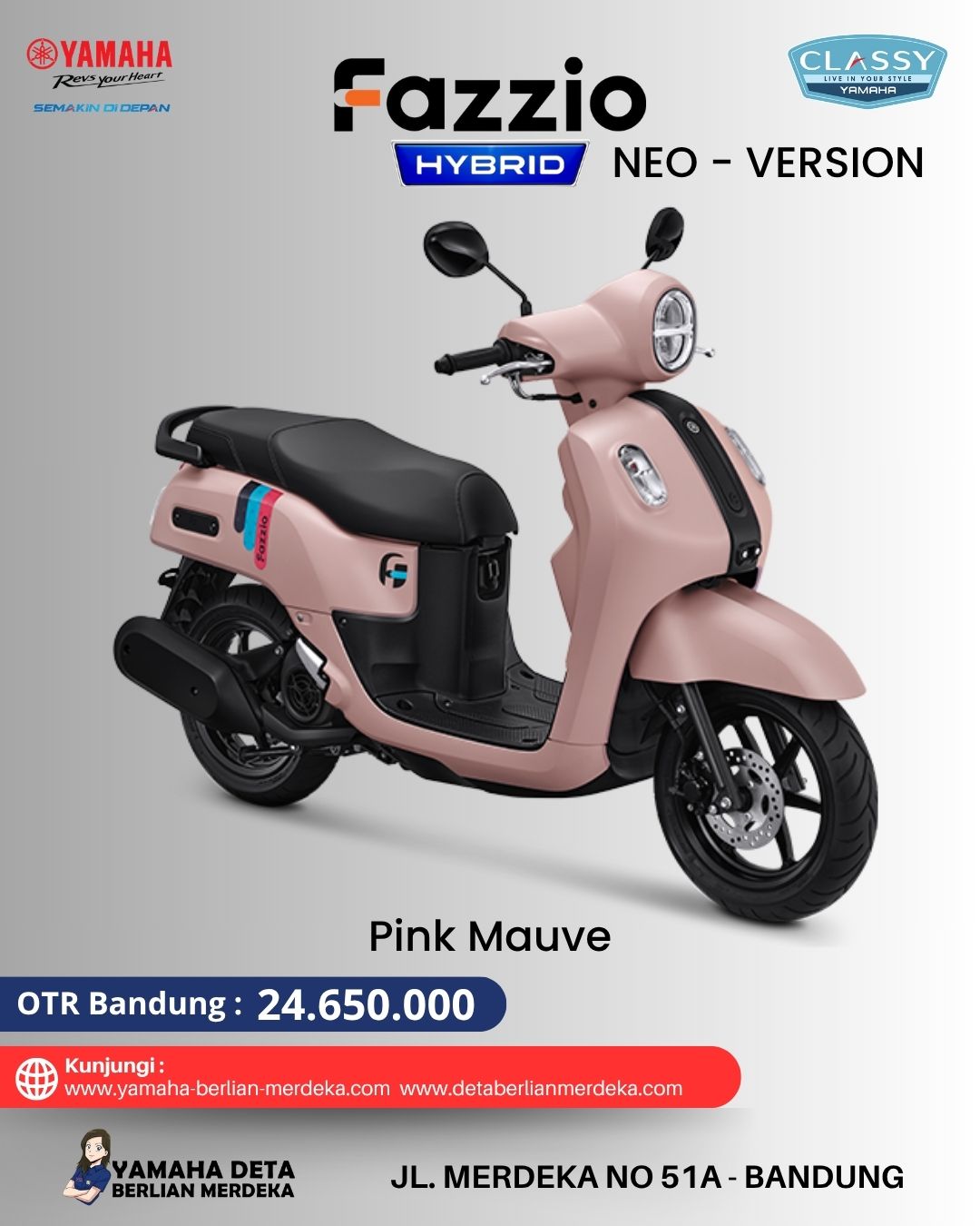Yamaha Fazzio Hybrid Neo - Image 5
