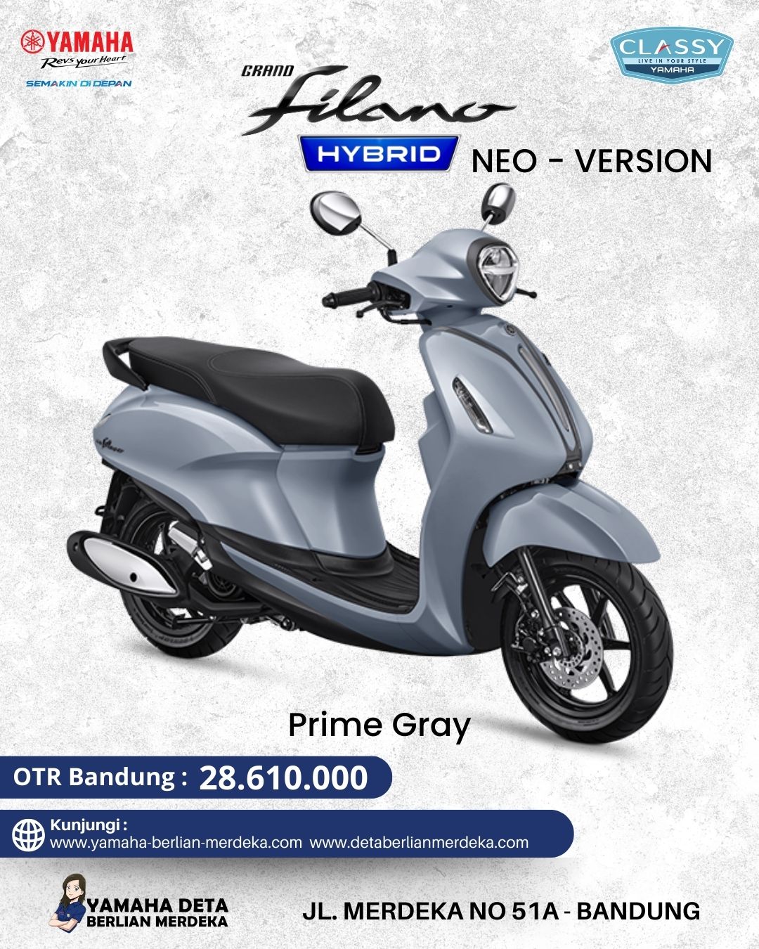 Yamaha Grand Filano Neo - Image 2