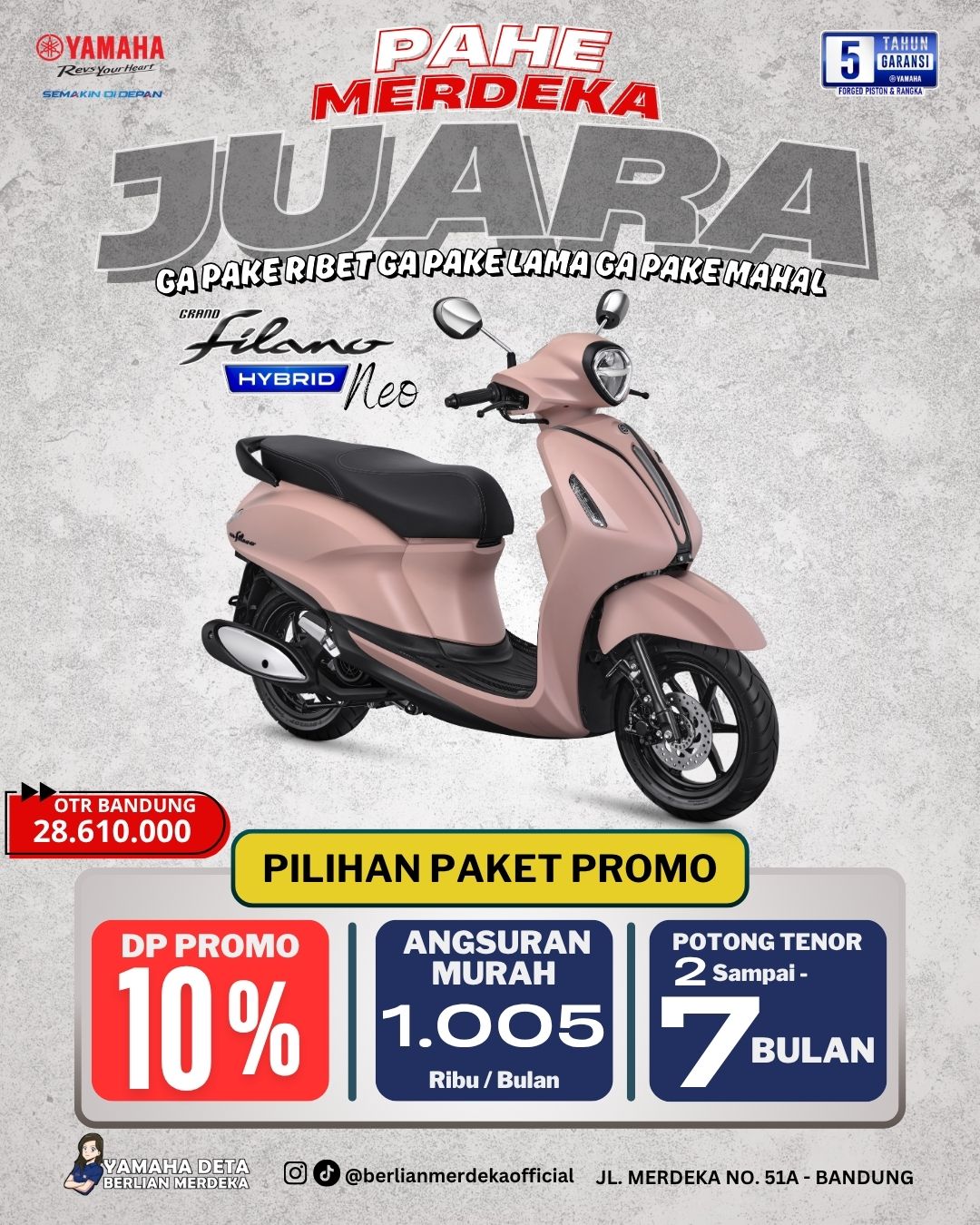 Yamaha Grand Filano Neo