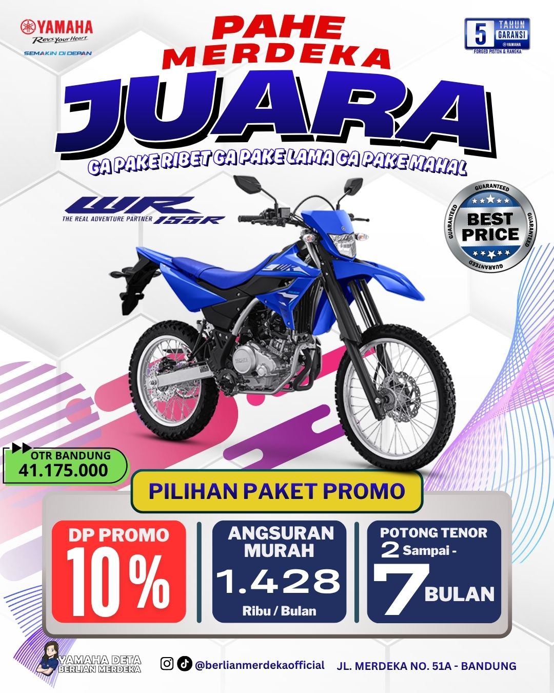 Yamaha WR 155R