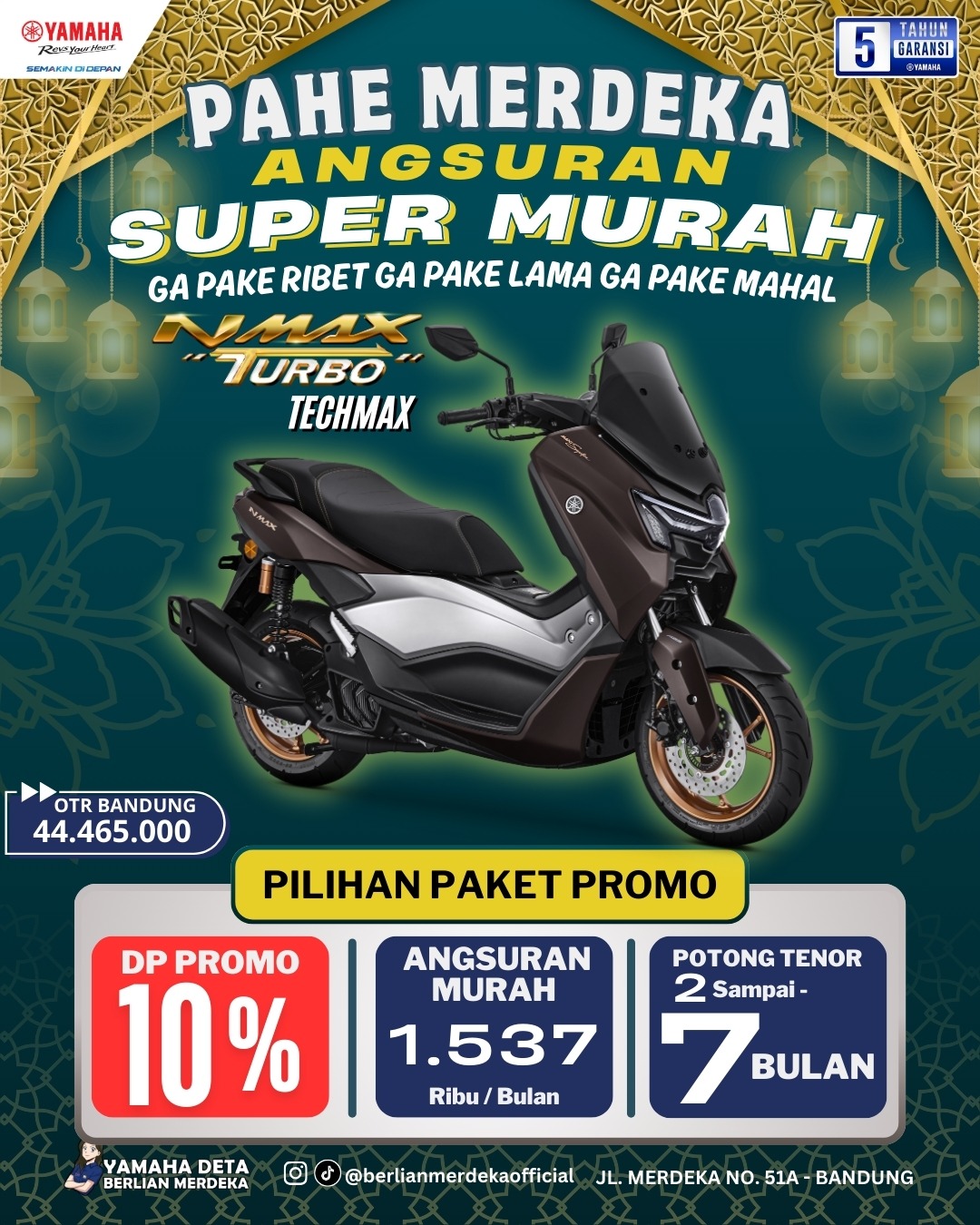 Yamaha Nmax Turbo Techmax