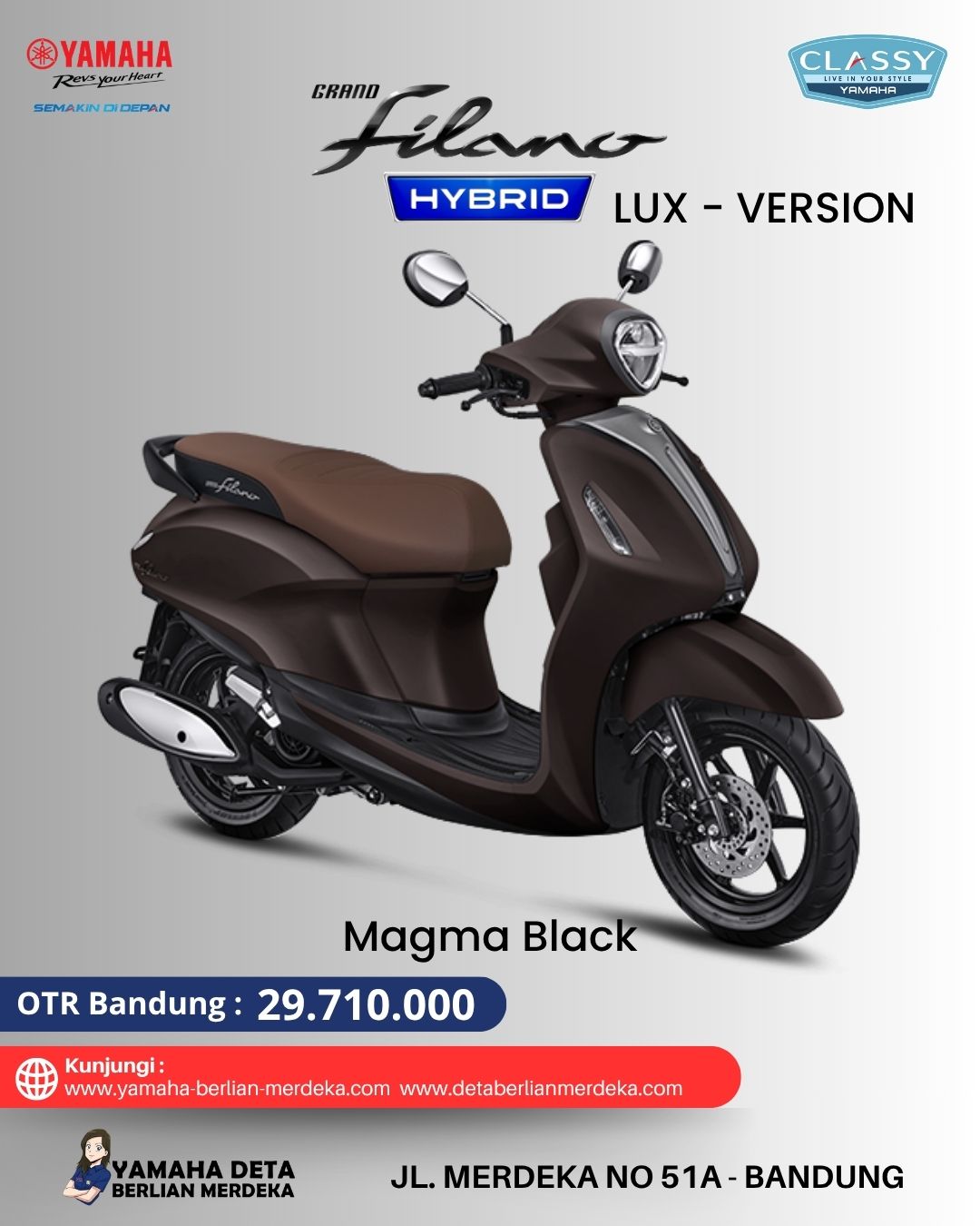 Yamaha Grand Filano Lux - Image 2