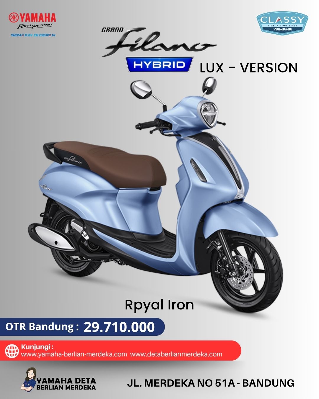 Yamaha Grand Filano Lux - Image 3