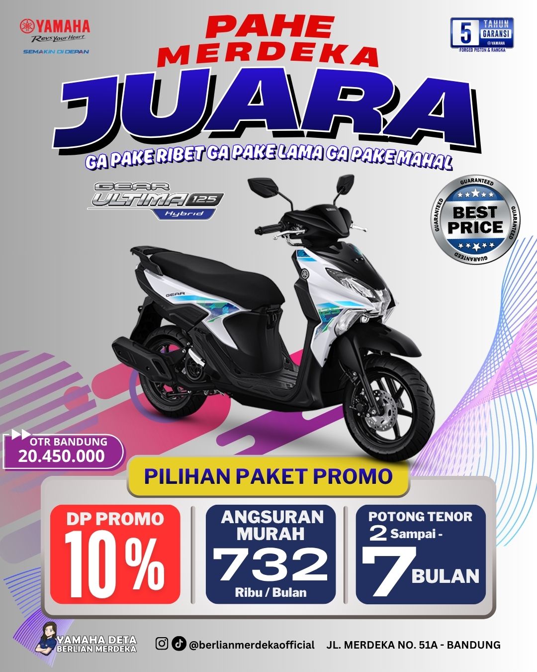 Yamaha Gear Ultima Hybrid