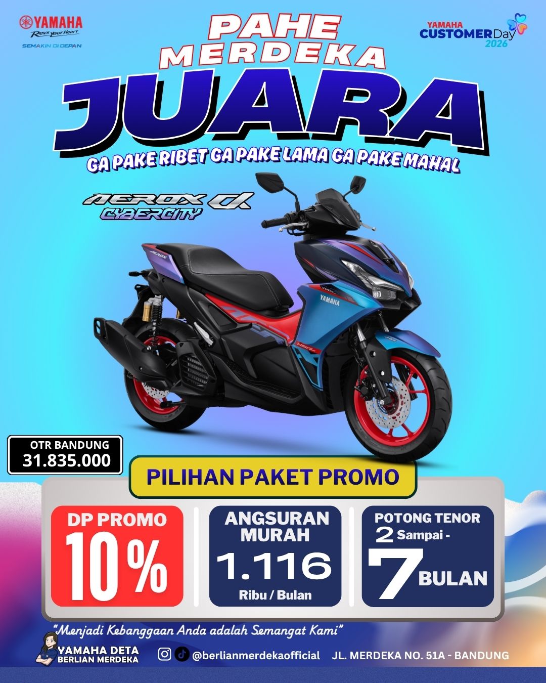 Yamaha Aerox Alpha Cybercity