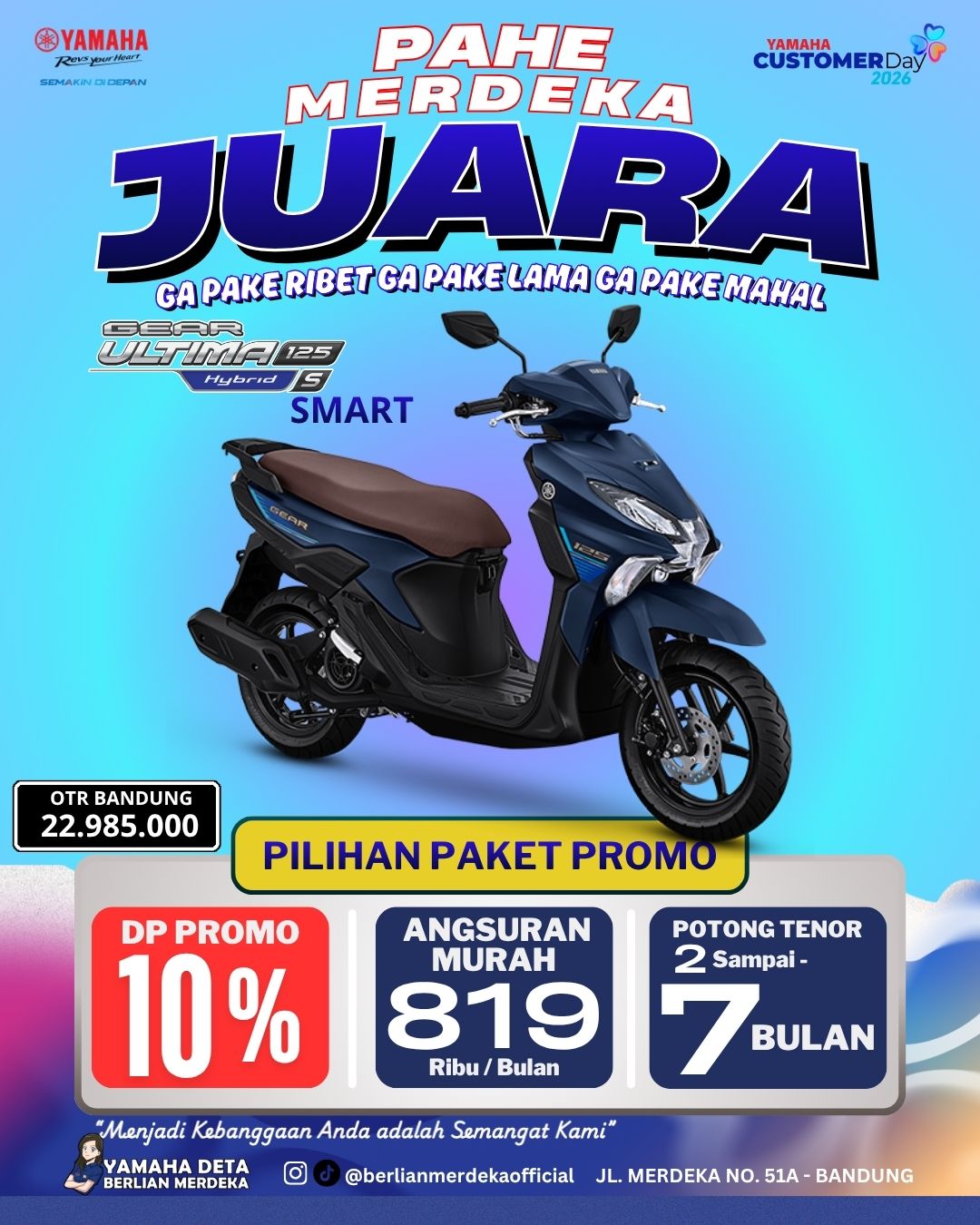 Yamaha Gear Ultima Smart Hybrid