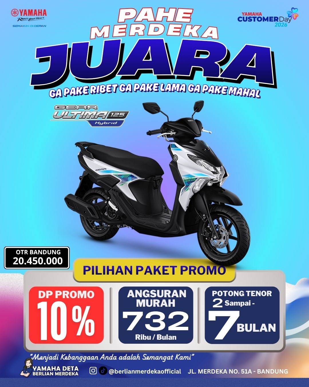 Yamaha Gear Ultima Hybrid