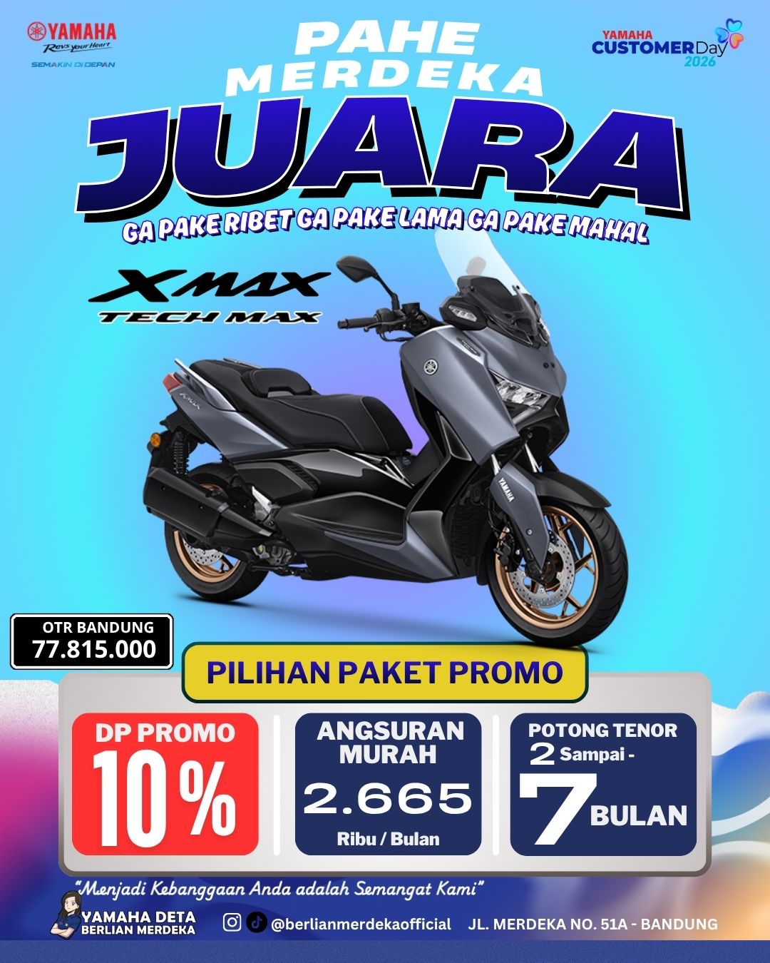Yamaha Xmax Techmax